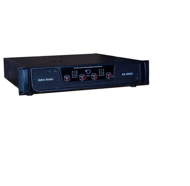 Astro Audio AA-8000 Professional Power Amplifier - 4 Channel Pro Audio