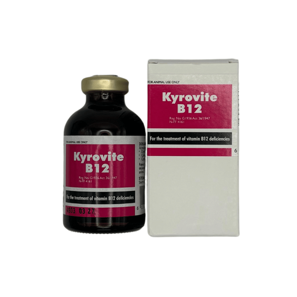 Kyron - Kyrovite B12 Injectable 30ml High-Potency Cyanocobalamin