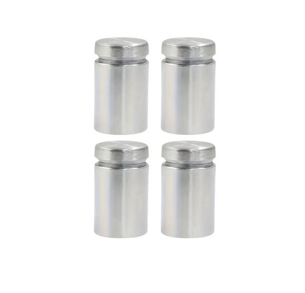 4 Pack Stainless Steel Advertising Sign Standoff Bolts (20 x 12mm)