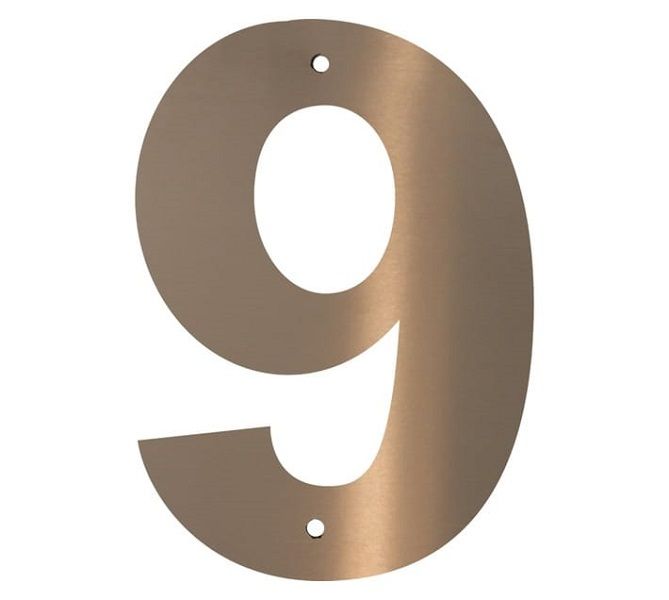 Number 9 - Gold 76 x 1.2mm