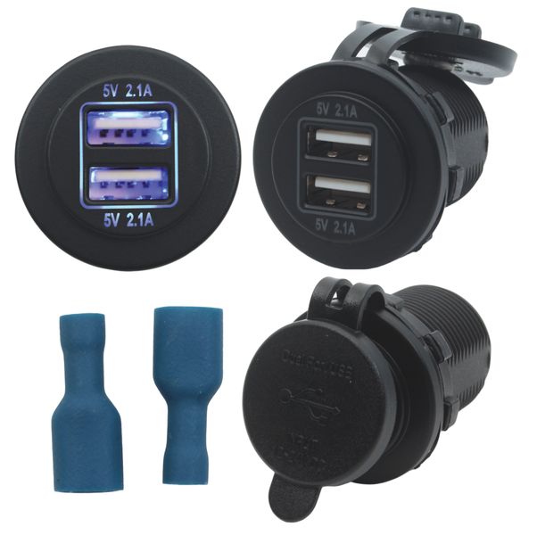 Usb Charge Unit 12v 24v 5v 2.1a 2.1a