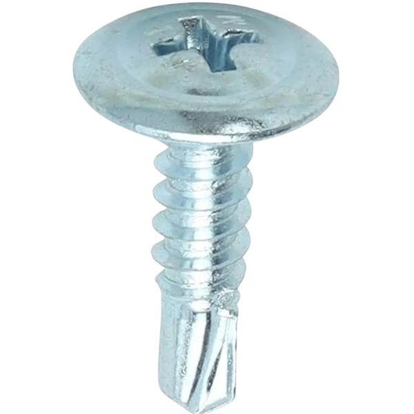 Pack Of 16mm Yiad Screws Drill Point Wafer Head Phillips Drive
