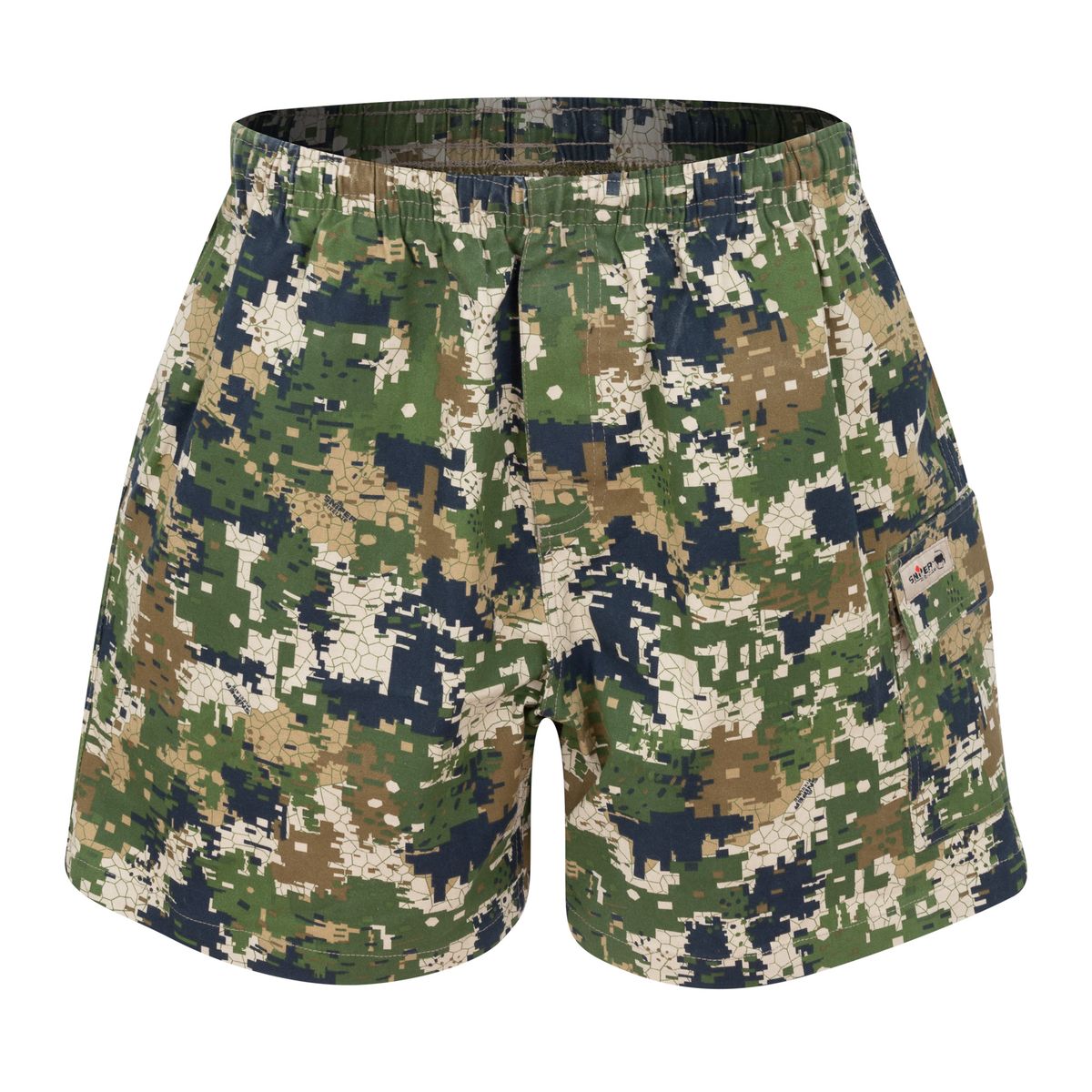 Sniper Africa - Men's Pixelate Basic Shorts | Shop Today. Get it ...