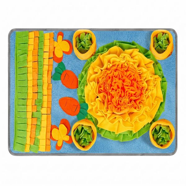 Large Dog Snuffle Mat Slow Feeder Puzzle Toy