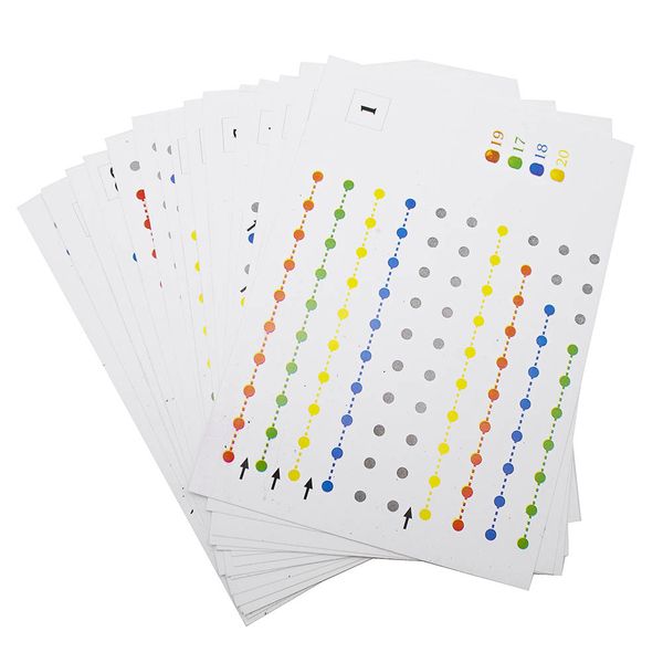 Pegboard Pattern Cards: 16 Pieces