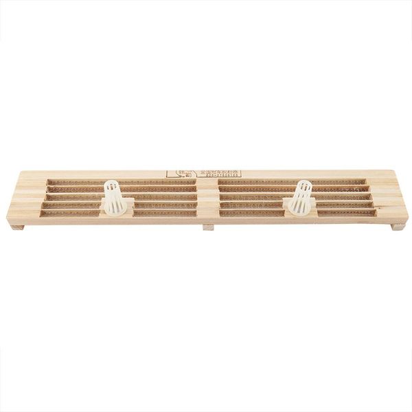 Pollen Trap Tools with Hole for Wooden Beekeeping Equipment(5 Row)