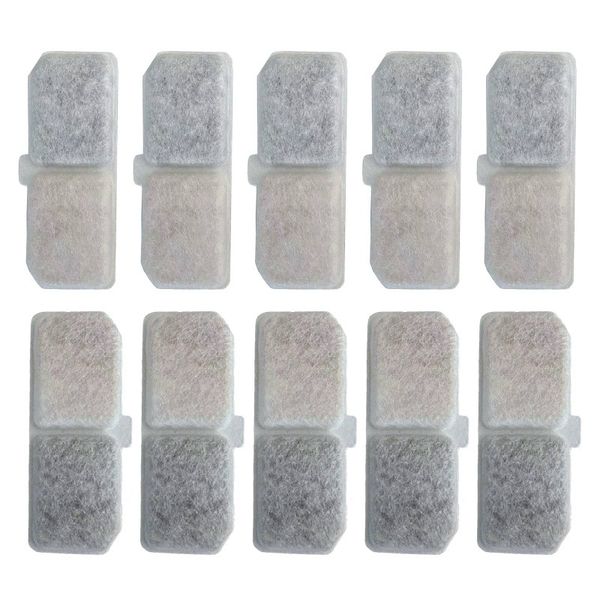 10 Piece Cat Water Fountain Filter Replacement Compatible with Pet Drinking