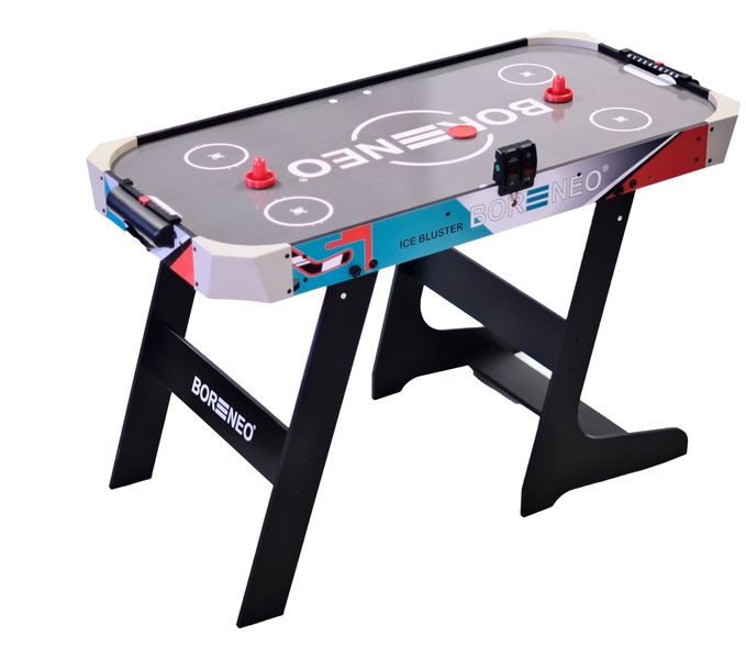 Jeronimo Velocity Foldable Air Hockey Table with Electonic Scorekeeper