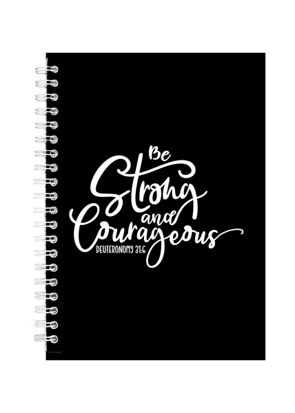 Christian Be Strong Bible Writing Book Notepad Makes Ideal Gift A5 402