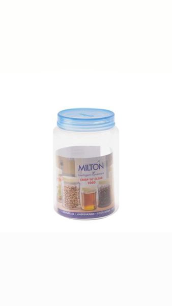 Round Clear Container - 2 Litre
