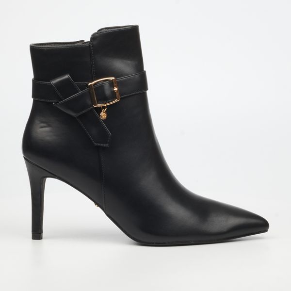 Miss Black Moss 1 Women Faux Leather Ankle Boots - Black