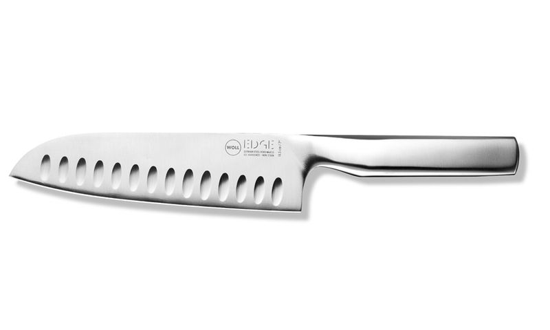 WOLL Steel Santoku Knife - 16.5cm
