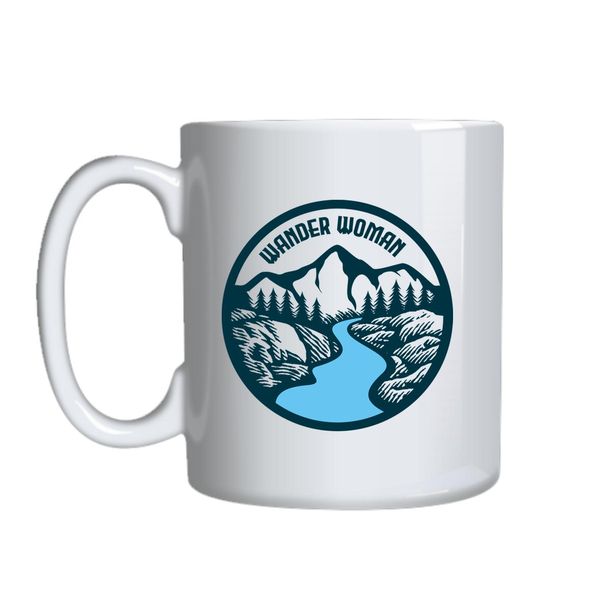 Wander Woman Mug Gift Idea 124