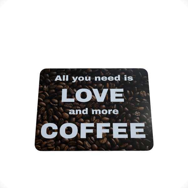 Love and coffee - Mouse Pad