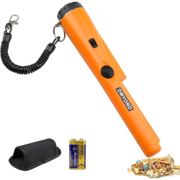 Metal Detector Pinpointer,Professional Waterproof Handheld Pin Pointer Wand