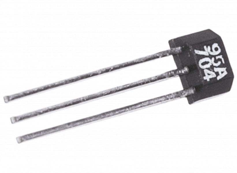 Honeywell (SS495A) Hall Effect Sensor, Linear, 600 µA, TO92, 3 Pins