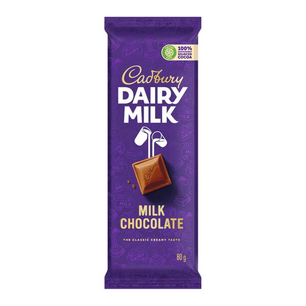 Cadbury Dairy Milk - 12 x 80g