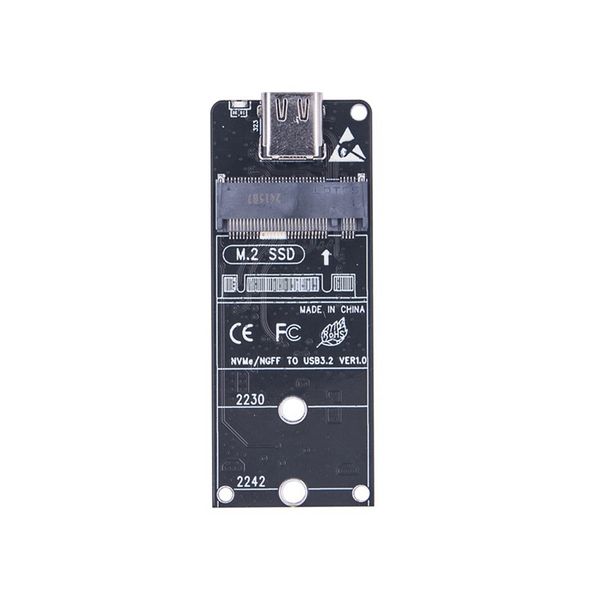 M 2 To Type-C Ssd Enclosure Adapter Nvme Enclosure Interposer Board