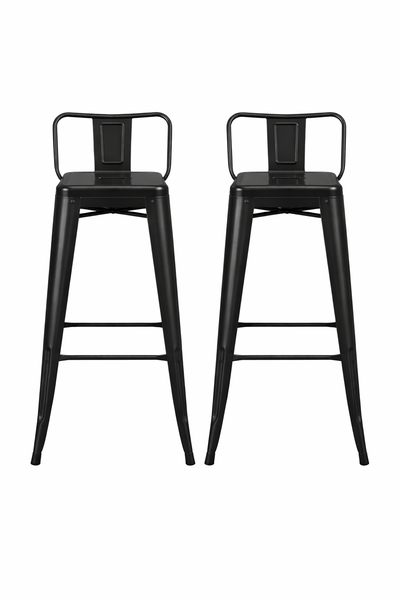 2 Pack Banita Metal Bar Stool