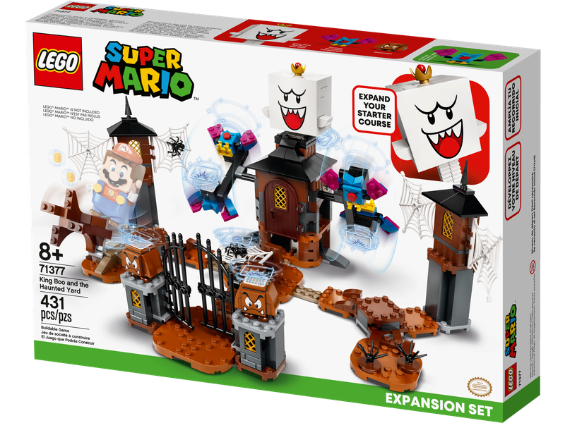 LEGO Super Mario King Boo and the Haunted Yard Expansion Set - 71377