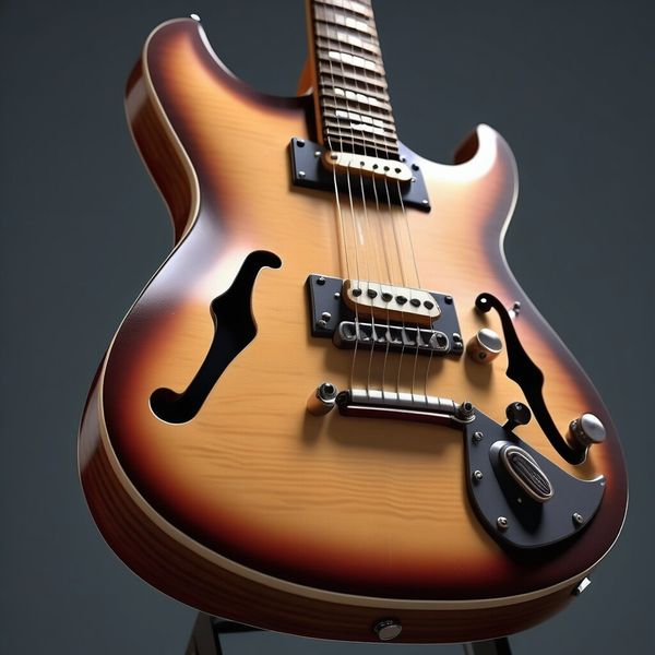 Canvas Wall Art - Electric Guitar 1