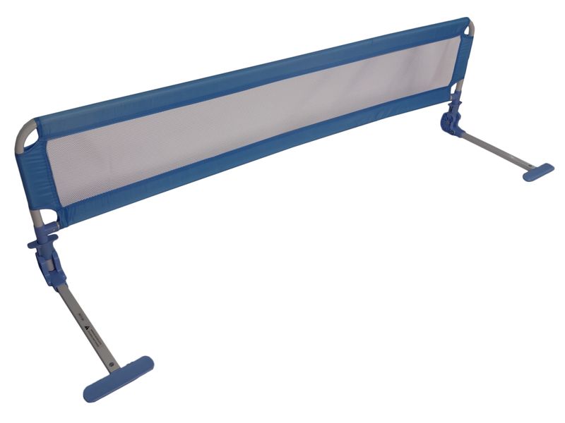 Baneen Safety Baby , Toddlers, Children Bed Guard Rail, 1.5 Meter - Blue