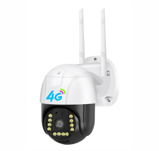 4G LTE Solar-Powered Security Camera