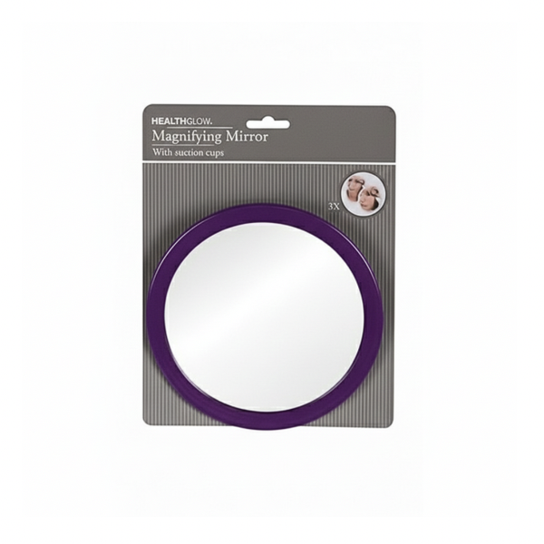 16cm Magnifying Mirror with Suction Cups