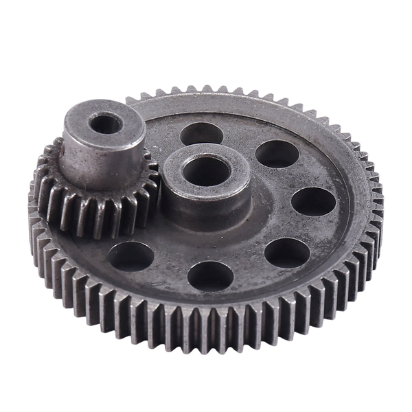 2Pcs (21T+64T)Differential Metal Main Gear 64T Motor 21T