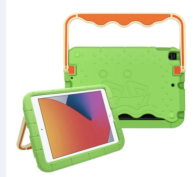 Kids Shockproof IPad Cover For IPad 10.2 &amp; 10.5 - Green