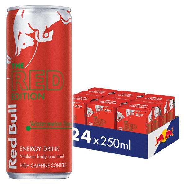Red Bull Energy Drink Watermelon 250ml 24 case