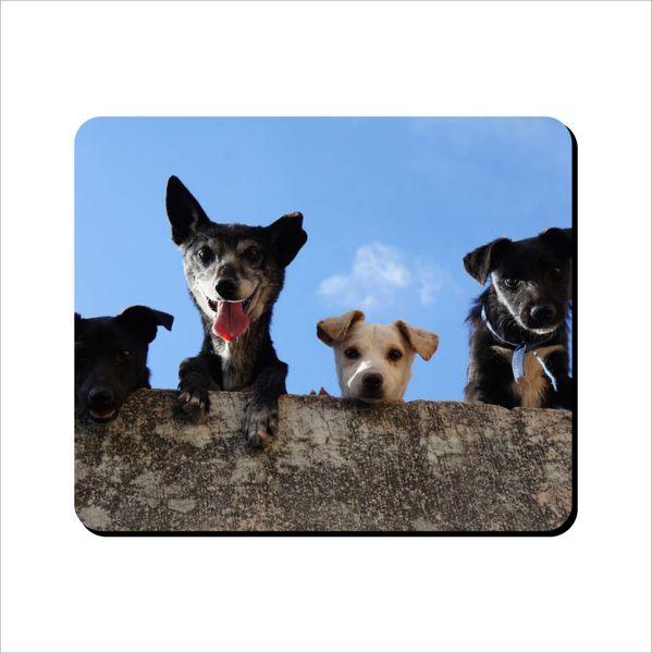 Mouse Pad - Doggies From Above