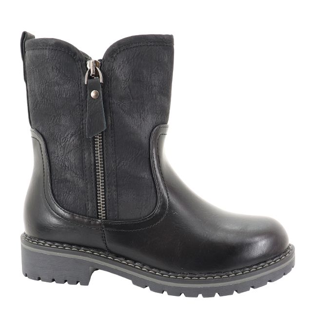 Shado Ladies Calf Boot With Zip Detail | Shop Today. Get it Tomorrow ...