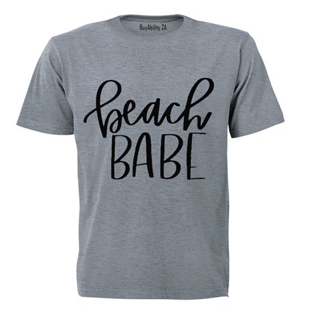 Beach Babe! - Kids T-Shirt - Grey
