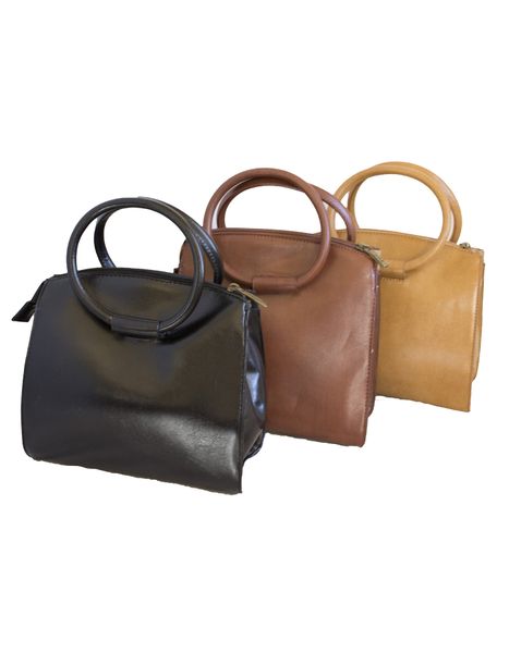 Fino SK-5519 Set of 3 Faux Leather Portable Mini Bags