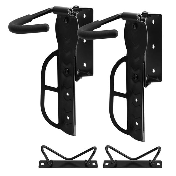 Swivel Bike Rack Garage Wall Mount Bike Hangers - 2 Pack