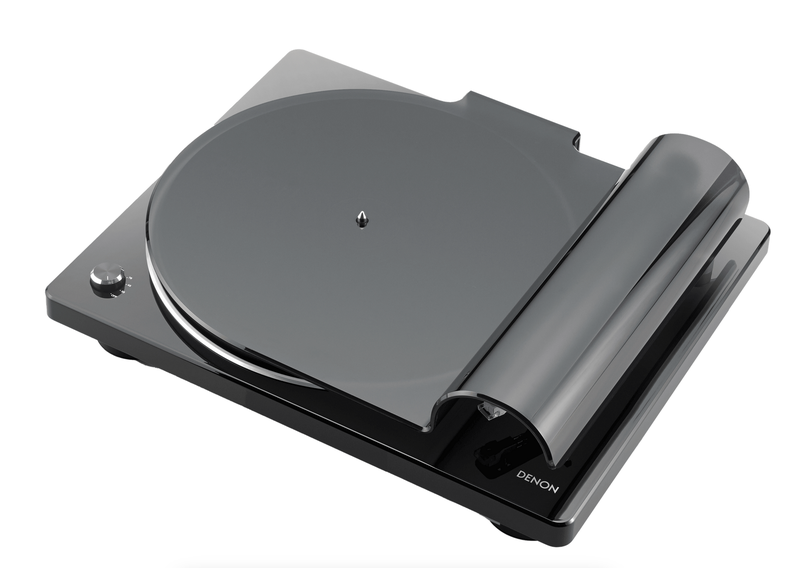 Denon DP-400 Premium Belt-Driven Hi-Fi Turntable - Black