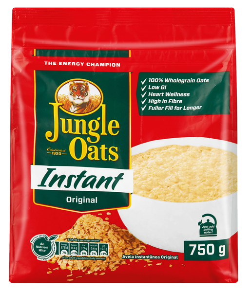 Jungle Oats Instant Pouch 750g
