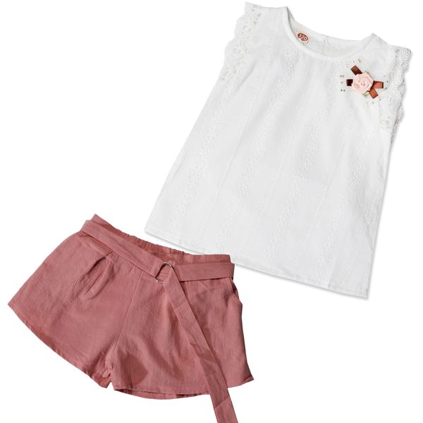 Kiwichild Flower 2-Piece Girls Set