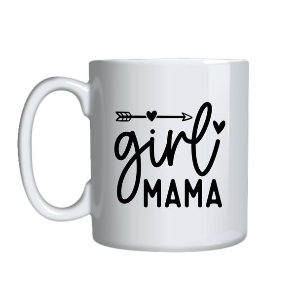 Girl Coffee Mugs for Mother's Day Trendy Graphic Cup Design Present 049