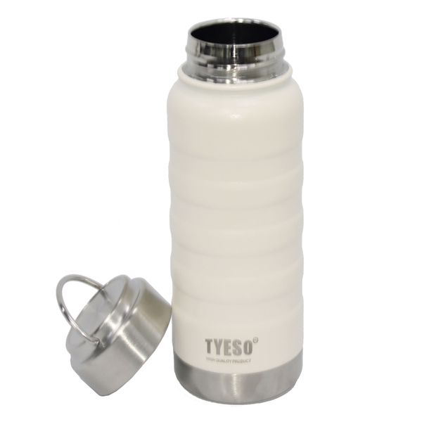 Tyeso Thermal Flask 500ML Vacuum Insulated Bottle - White