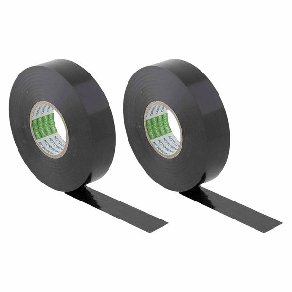 Nitto Insulation Tape 20m Black 2 Pack