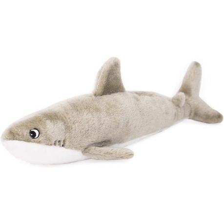 Squeaky shark outlet dog toy