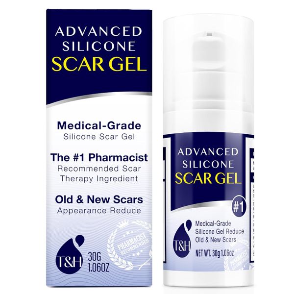 Scar Remover Gel for Scars from C-Section, Stretch Marks, Acne, Surgery