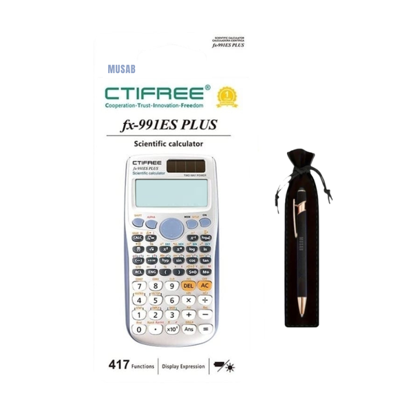 MUSAB FX-991ES PLUS Scientific Calculator | 417 Functions