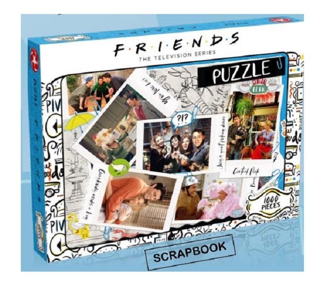 Friends Scrapbook 1000 Piece Jigsaw Puzzle