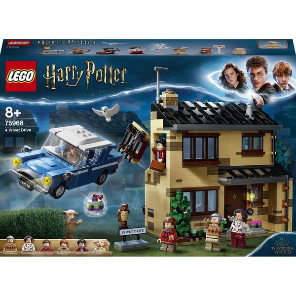 LEGO® Harry Potter™ 4 Privet Drive 75968 Building Toy Cars - 797 Pieces
