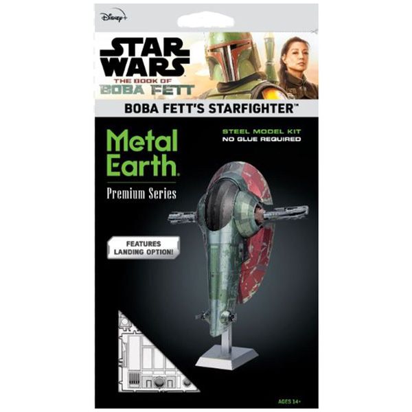 Metal Earth-Boba Fett's Starfighter-2.75 Sheets