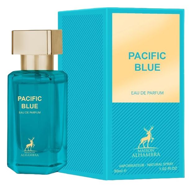 Pacific Blue 30ml Eau De Parfum By Maison Alhambra