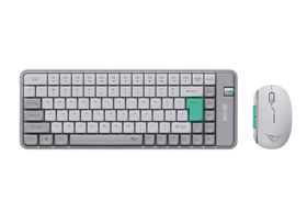 Logitech MK295 Silent Wireless Combo Clavier RF Sans Fil QWERTY US International Blanc P 5868303